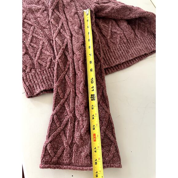 Universal Thread Goods Co. Burgundy Cotton Blend Knit Sweater – Women’s Medium - Picture 11 of 11
